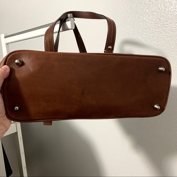 Coach Large Hamilton Brown Leather Purse F12604 - Picture 5 of 8